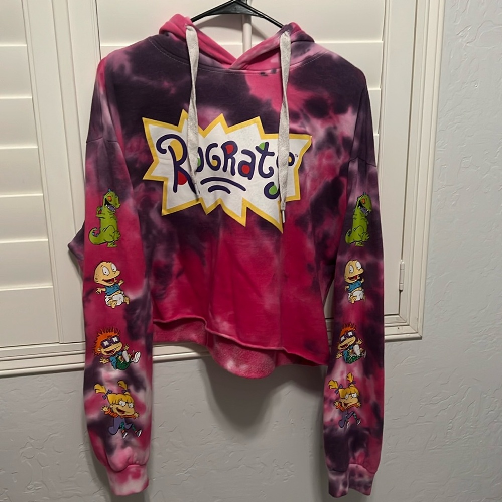 Rugrats cropped hoodie